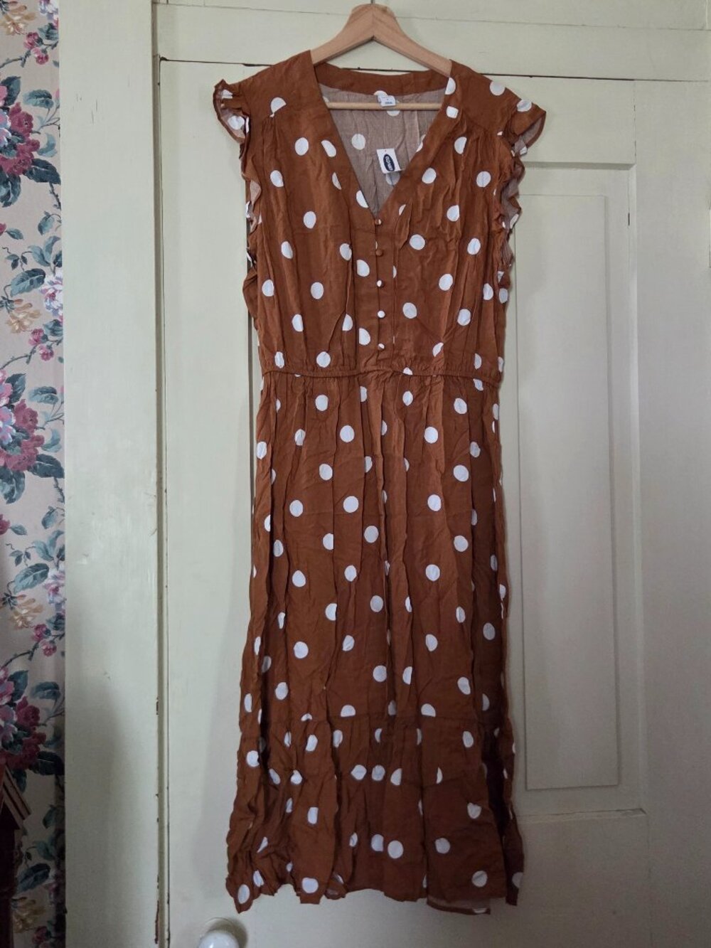 Nwt polka dot dress